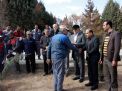 گزارش تصویری از آئیین درختکاری و تقدیر ازهمکاران فضای سبز دانشگاه